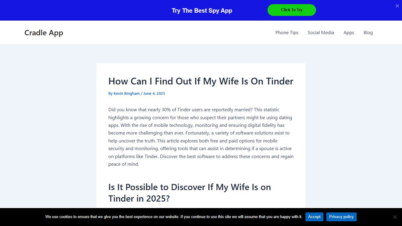 Can I Find Out If My Wife Is On Tinder [Here Is How]